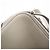 Borsa a tracolla in raso e pelle di vitello Anagram Loewe Marrone - vista 11