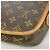 Borsa a tracolla Louis Vuitton Monogram Gibeciere PM Marrone - vista 11
