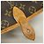 Borsa a tracolla Louis Vuitton Monogram Gibeciere PM Marrone - vista 9