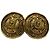 Orecchini clip Chanel Coco Mark Vintage D'oro