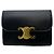 Céline Tarjetero Triomphe Flap Celine Negro