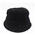 Loewe Bucket Hat aus Shearling mit gesticktem Logo Schwarz - Ansicht 2
