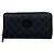 GUCCI GG Supreme Interlocking G Zip-Around Wallet Brown Black