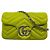 Borsa a tracolla mini Gucci GG Marmont Giallo
