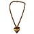 Collana Chanel Coco Mark Heart in Oro D'oro