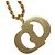 Pendente Christian Dior CD placcato oro D'oro - vista 4