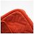 Sac Baguette Fendi en toile et cuir avec chaîne midi et double bandoulière Orange - vue 7