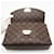 LOUIS VUITTON Monogram Sampla Seed Shoulder Bag Marrone Nero Beige - vista 9