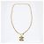 Collana Chanel Coco Mark Matelassé Gold D'oro - vista 7