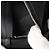 Borsa a tracolla verticale in pelle di vitello Soft Grain Loewe con tasca a T Nero - vista 14