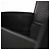 Borsa a tracolla verticale in pelle di vitello Soft Grain Loewe con tasca a T Nero - vista 15