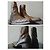 Autre Marque SHOTO Brown Python Leather Ankle Boots EU 40 - view 2