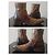Autre Marque SHOTO Brown Python Leather Ankle Boots EU 40 - view 3