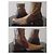 Autre Marque SHOTO Brown Python Leather Ankle Boots EU 40 - view 4
