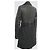 Abrigo Biker BCBG Max Azria Johnna Cuero y Lana Negro - vista 4
