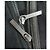 Abrigo Biker BCBG Max Azria Johnna Cuero y Lana Negro - vista 9