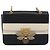 Gucci Queen Margaret Flap Colorblock Leather Medium Nero