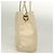 Tote Chanel Camellia in pelle Beige - vista 3
