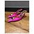 Valentino Garavani Mule Onestud in vernice rosa - vista 10