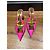 Valentino Garavani Mule Onestud in vernice rosa - vista 8