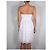 Autre Marque Blugirl Blumarine Vestido palabra de honor de encaje blanco - vista 3