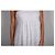 Autre Marque Blugirl Blumarine Vestido palabra de honor de encaje blanco - vista 4