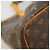 Borsa Louis Vuitton Monogram Palermo PM Marrone - vista 8