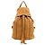 Loewe Leather Drawstring Backpack Brown Camel
