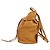 Loewe Leather Drawstring Backpack Brown Camel - view 5