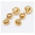 Timeless Orecchini a clip tondi Chanel Coco Mark D'oro  - vista 4