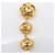 Timeless Orecchini a clip tondi Chanel Coco Mark D'oro  - vista 5