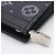 Clutch Louis Vuitton Monogram Savannah Pochette Voyage Nero Bianco Blu navy - vista 13