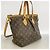 Borsa Louis Vuitton Monogram Palermo PM Marrone - vista 2
