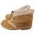 Stivaletti Clarks x Sandro in scamosciato e pelle di pecora Beige