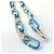 Collana choker a catena SV925 Bottega Veneta Argento Blu - vista 6