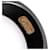 GUCCI Interlocking G Icon Band Ring Schwarz Golden - Ansicht 4