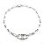 Bracciale charm Tiffany & Co. 1837 Small Double Lock Argento