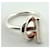 Ring Hermès Bague bandeau HERMES Echappé MM Silver 925 Argenté  - vue 7