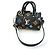 Charm per borsa Louis Vuitton x Takashi Murakami Bag Charm Micro Speedy Nero Multicolore