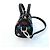 Charm per borsa Louis Vuitton x Takashi Murakami Bag Charm Micro Speedy Nero Multicolore - vista 2