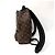 Zaino Louis Vuitton Monogram Palm Springs Marrone Nero Monogramma - vista 4