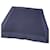 Sciarpa in seta Monogram Louis Vuitton blu navy  - vista 4