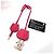 Borsa a tracolla Chanel CC Filigree Vanity Chain Rosa - vista 10
