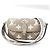 Borsa a Spalla Louis Vuitton Diane Bicolor Empreinte Beige Grigio Crudo