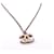 Collana Chanel Coco Mark Argento Bianco sporco  - vista 3