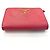 Prada Saffiano Leder Bifold-Geldbörse Rosa Pink - Ansicht 4