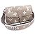 Borsa a Spalla Louis Vuitton Diane Bicolor Empreinte Beige Grigio Crudo