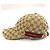 Gucci GG Canvas Web Stripe Baseball Cap Braun - Ansicht 3