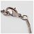Pendente con catena Chanel Vintage CC Logo argentato Argento - vista 4