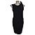Abito midi in cotone elasticizzato RED Valentino nero